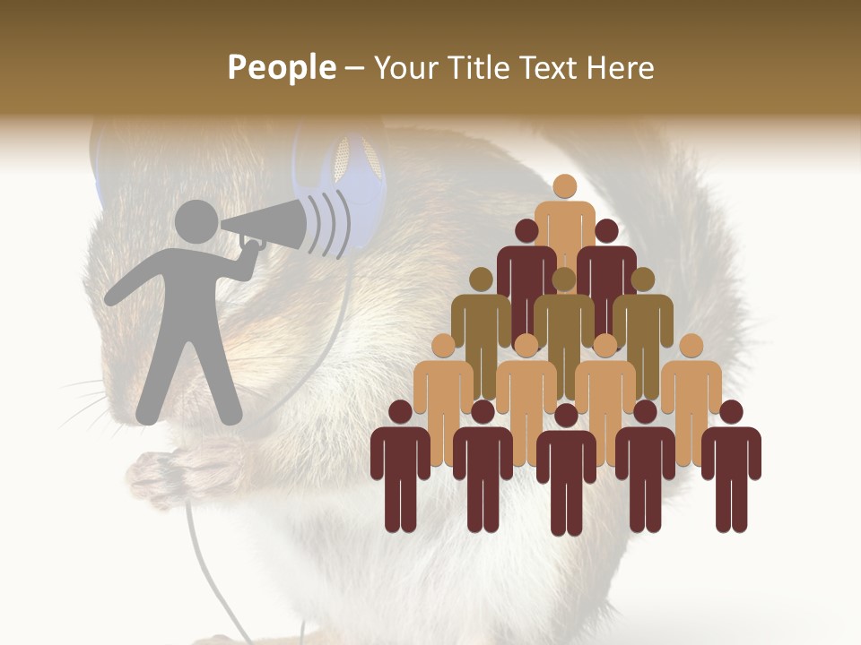Funny Musical Animal PowerPoint Template