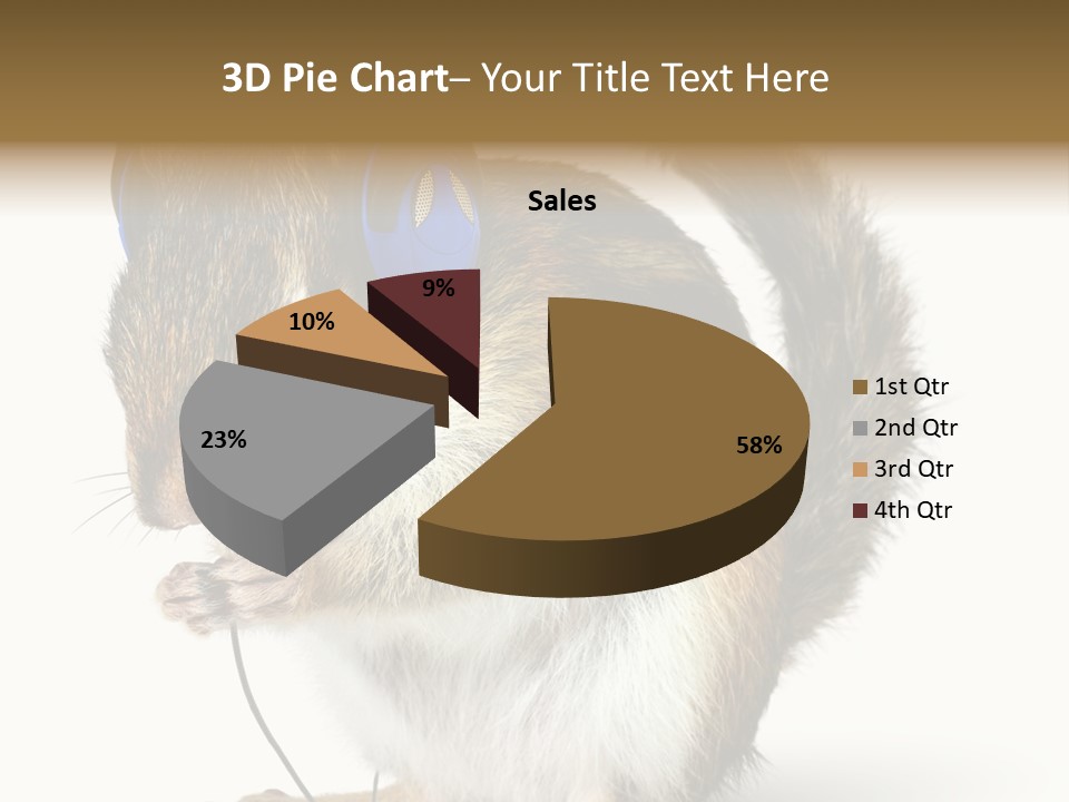 Funny Musical Animal PowerPoint Template