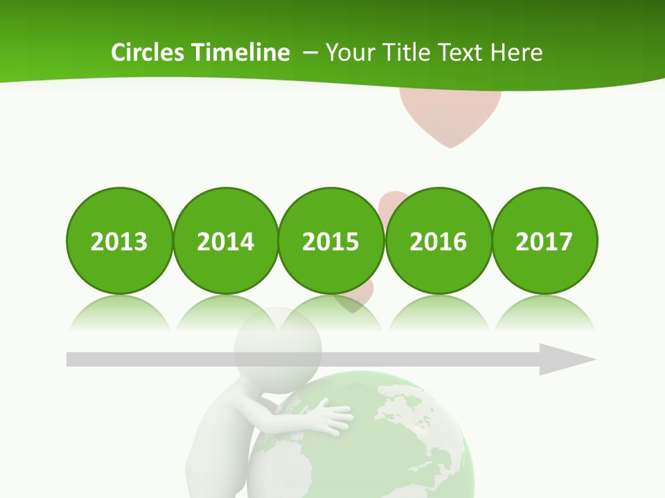 Gesture Holding Map PowerPoint Template