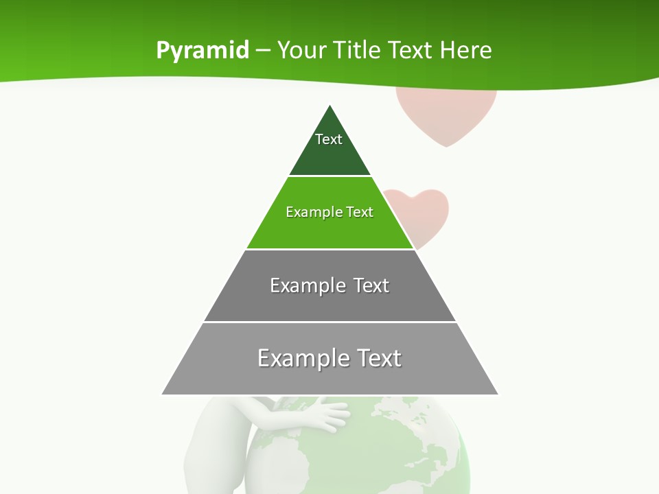 Gesture Holding Map PowerPoint Template