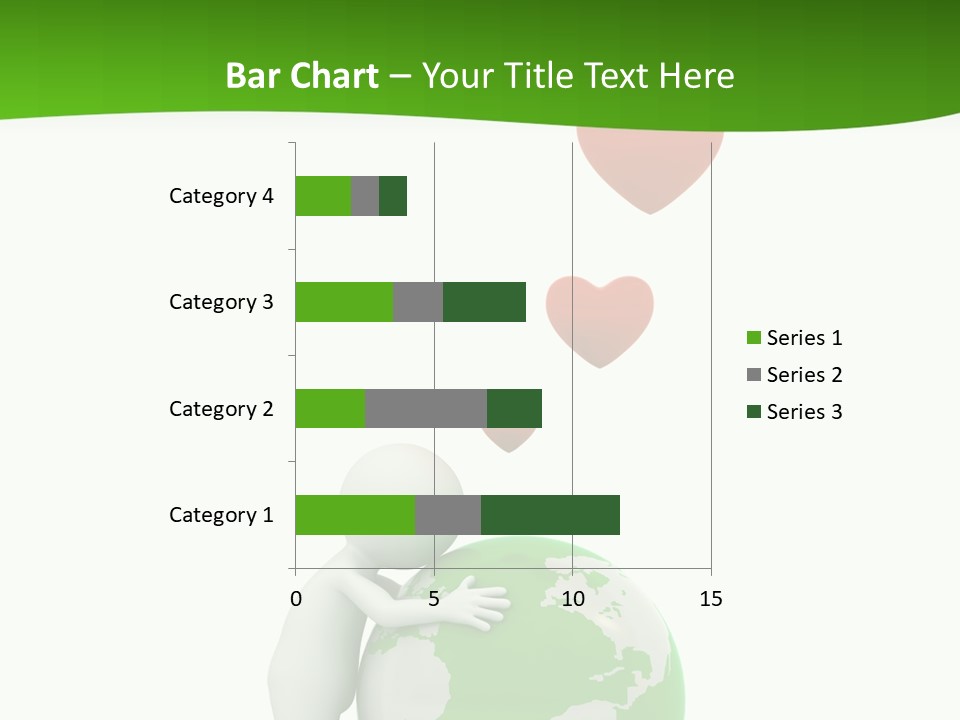 Gesture Holding Map PowerPoint Template