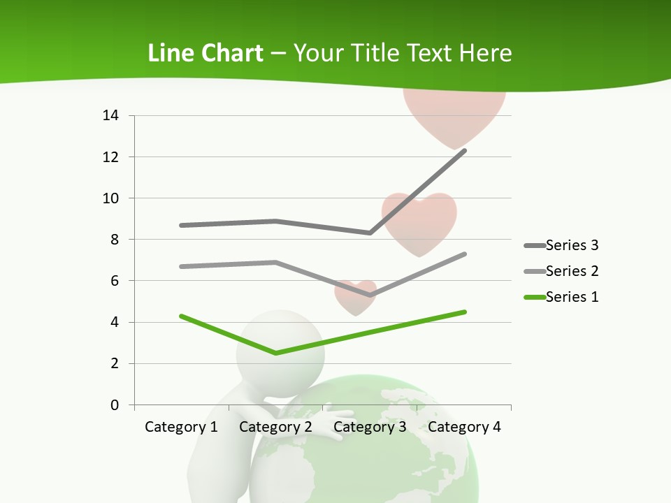 Gesture Holding Map PowerPoint Template
