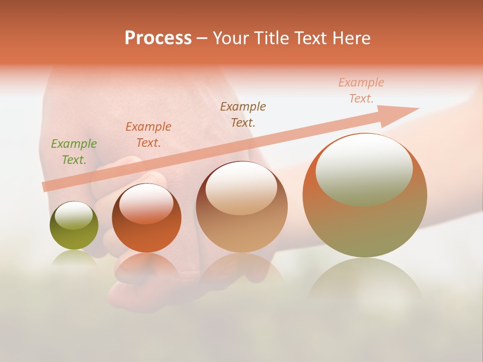 Little Holds Father PowerPoint Template