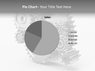 Connect Element Gearwheels PowerPoint Template