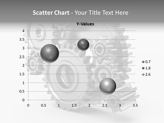 Connect Element Gearwheels PowerPoint Template