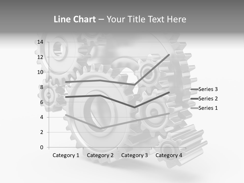Connect Element Gearwheels PowerPoint Template