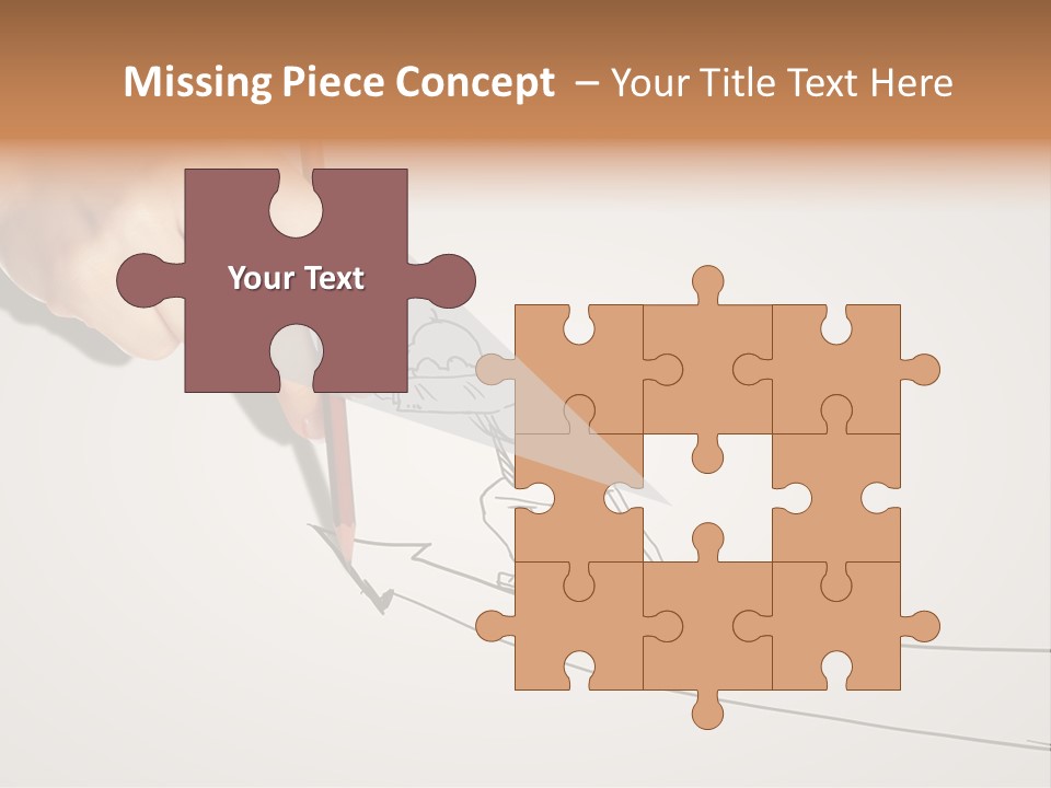 Turnover Positivity Pencil PowerPoint Template