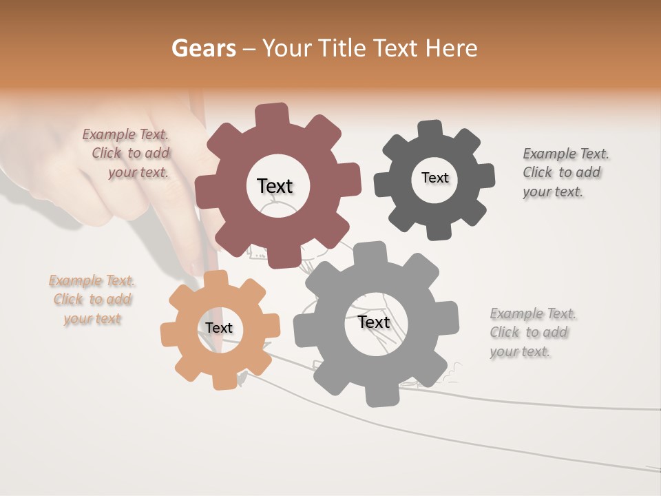 Turnover Positivity Pencil PowerPoint Template