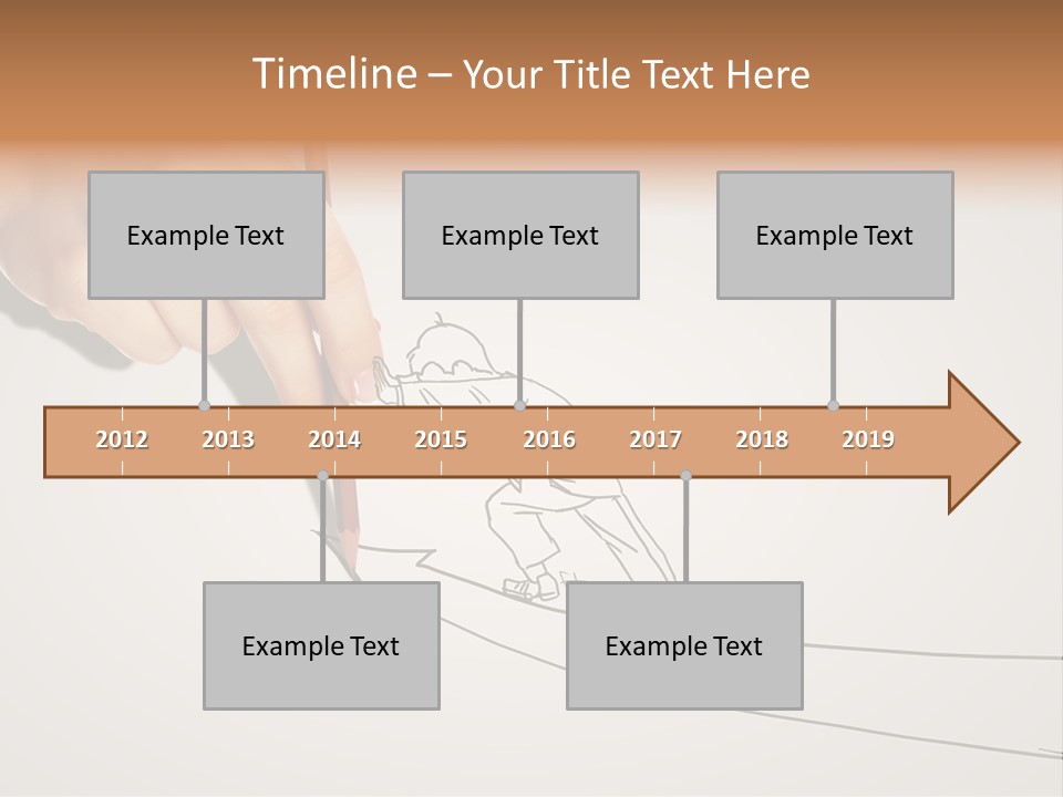 Turnover Positivity Pencil PowerPoint Template