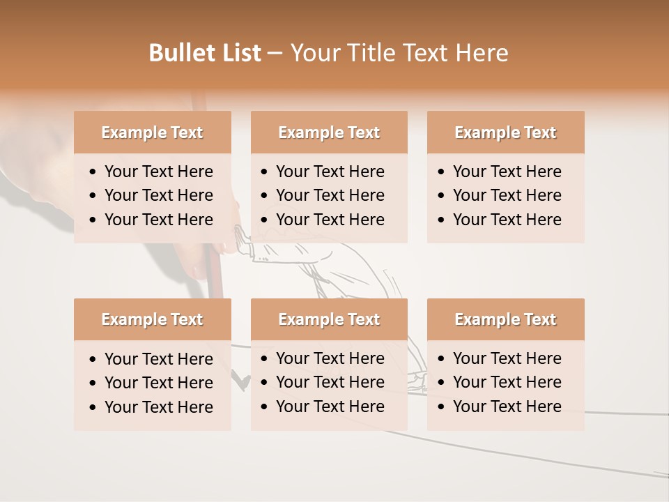 Turnover Positivity Pencil PowerPoint Template