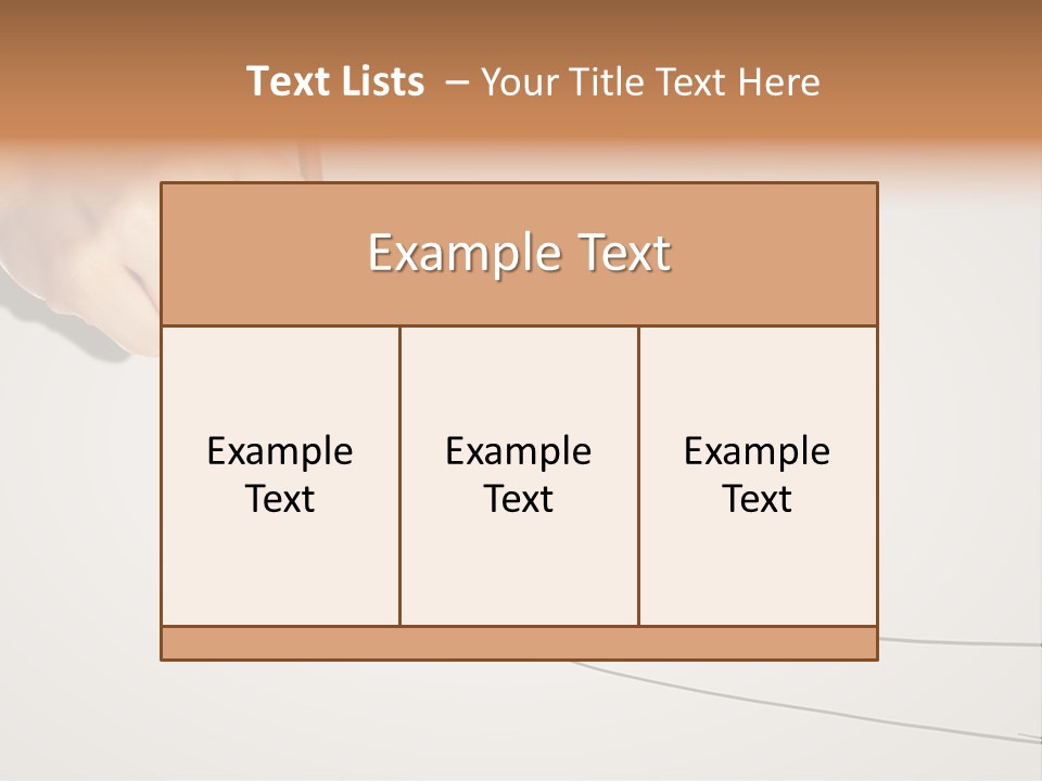 Turnover Positivity Pencil PowerPoint Template