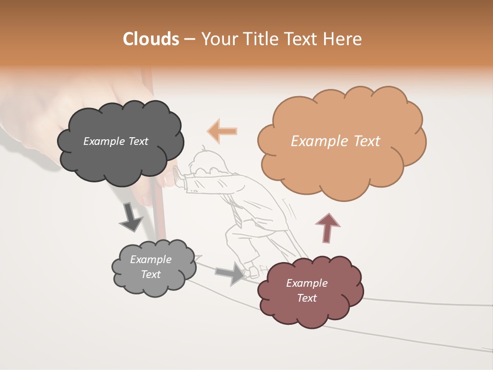 Turnover Positivity Pencil PowerPoint Template