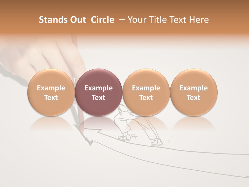 Turnover Positivity Pencil PowerPoint Template