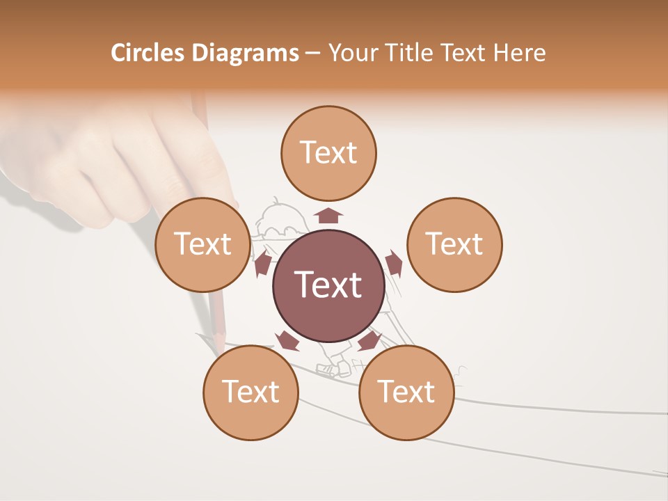 Turnover Positivity Pencil PowerPoint Template