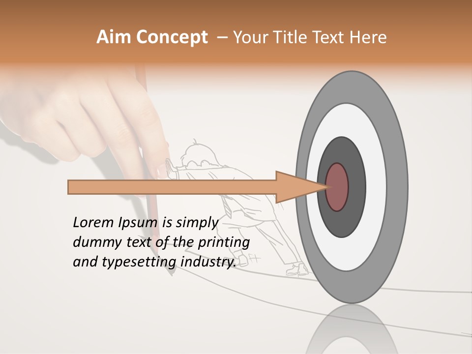 Turnover Positivity Pencil PowerPoint Template