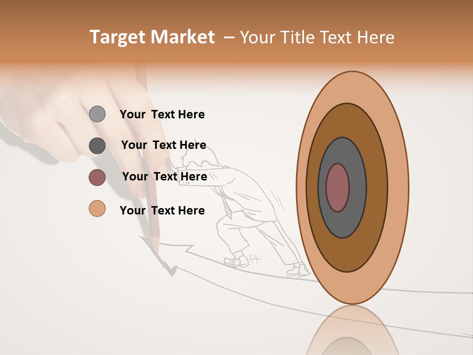 Turnover Positivity Pencil PowerPoint Template