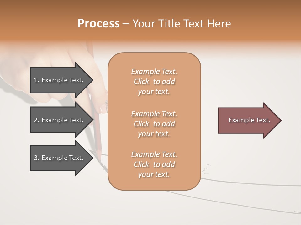 Turnover Positivity Pencil PowerPoint Template