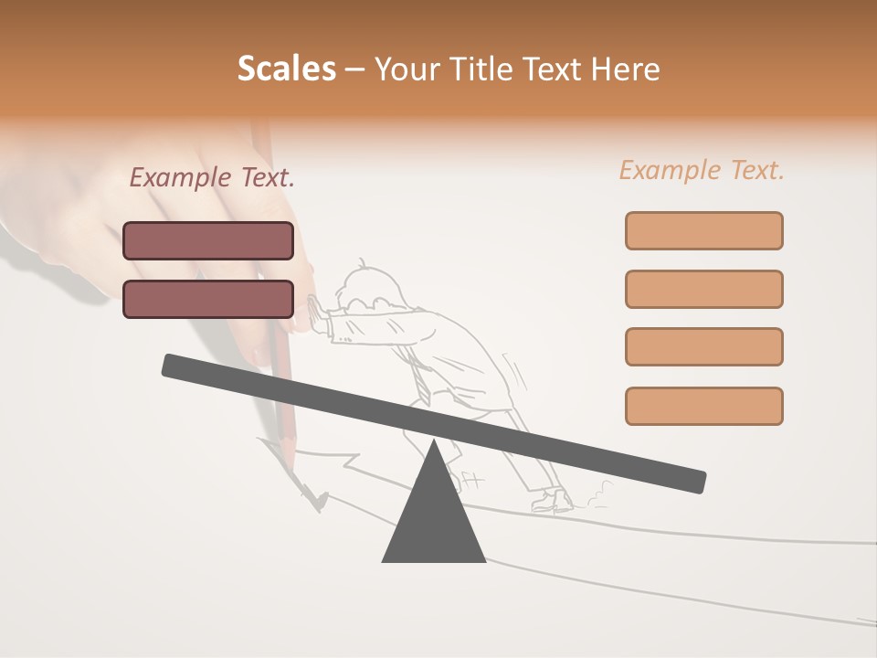 Turnover Positivity Pencil PowerPoint Template