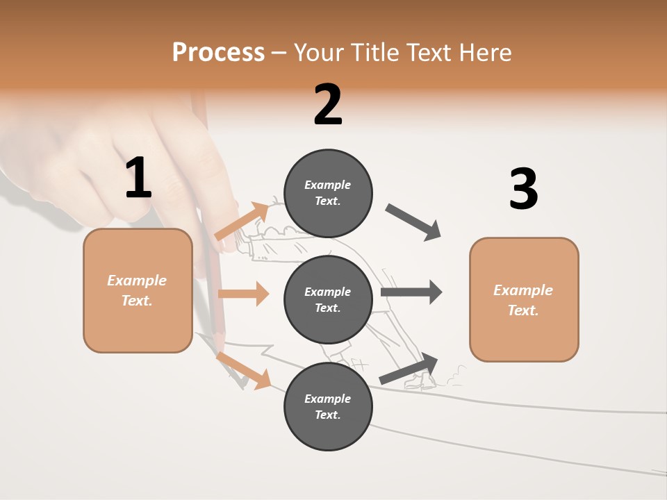 Turnover Positivity Pencil PowerPoint Template