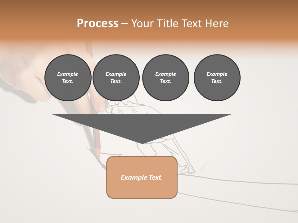 Turnover Positivity Pencil PowerPoint Template