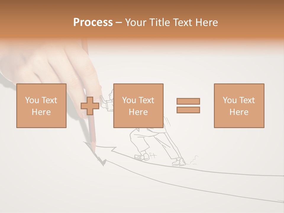Turnover Positivity Pencil PowerPoint Template