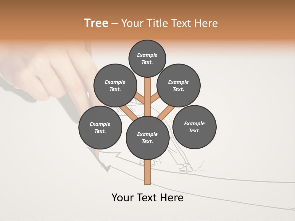 Turnover Positivity Pencil PowerPoint Template