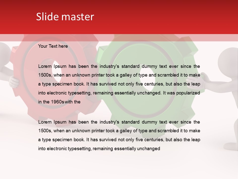 Shadows Work Leisure PowerPoint Template