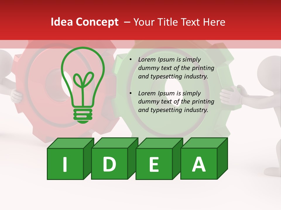 Shadows Work Leisure PowerPoint Template