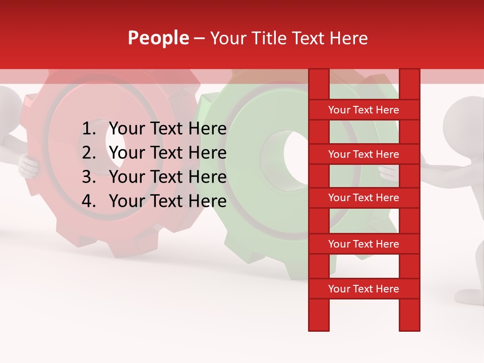 Shadows Work Leisure PowerPoint Template