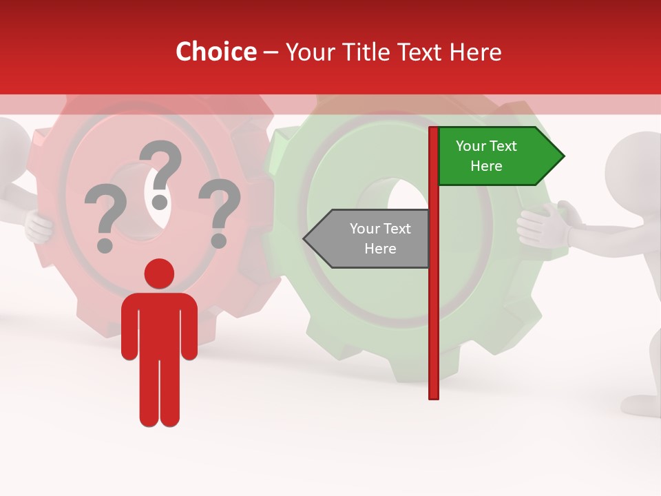 Shadows Work Leisure PowerPoint Template