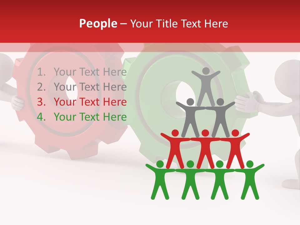 Shadows Work Leisure PowerPoint Template