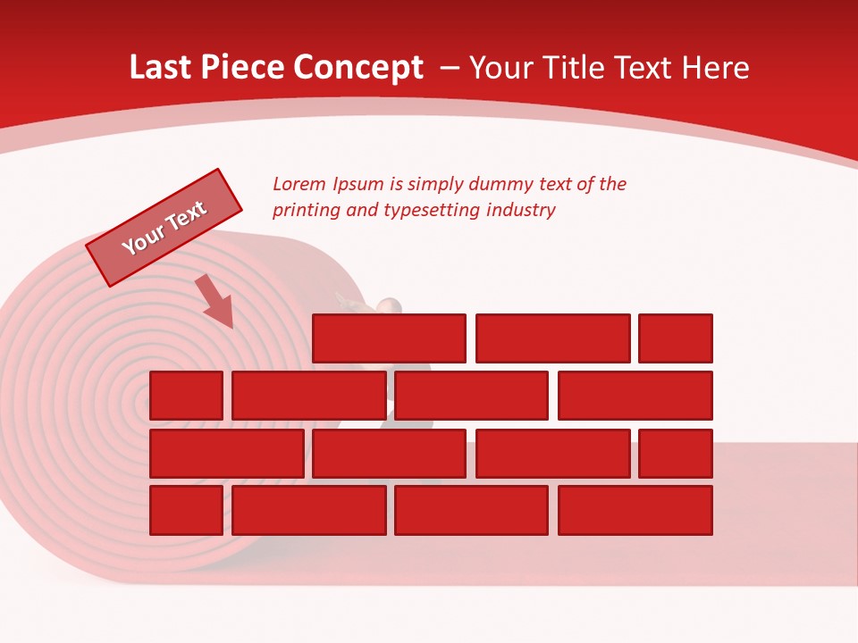 Unique Labor Isolated PowerPoint Template