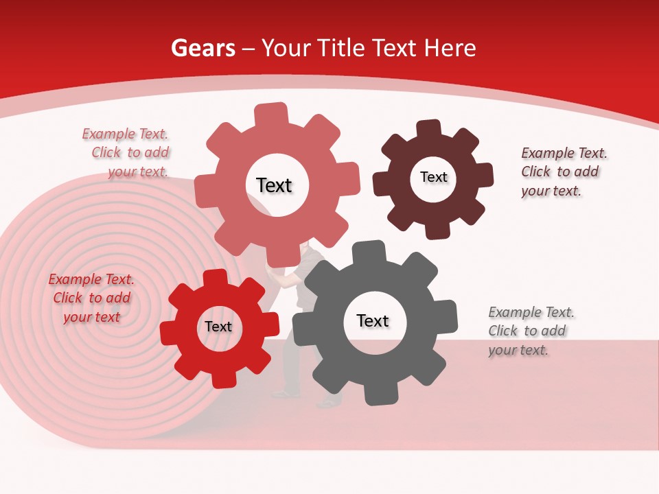 Unique Labor Isolated PowerPoint Template