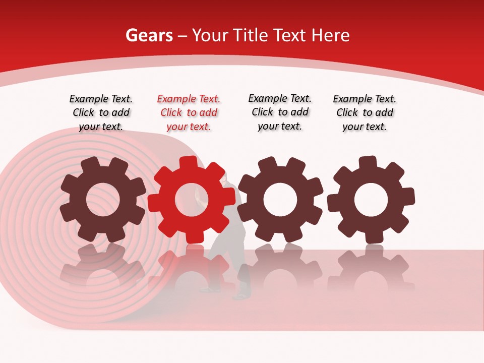 Unique Labor Isolated PowerPoint Template