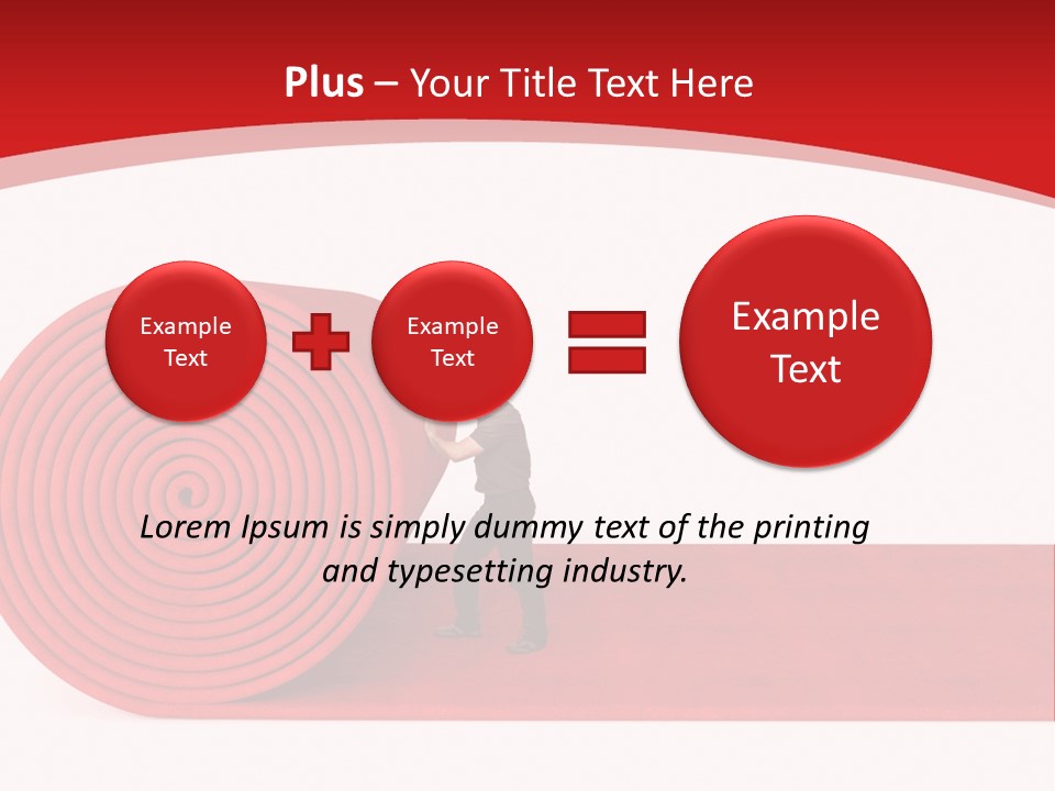 Unique Labor Isolated PowerPoint Template
