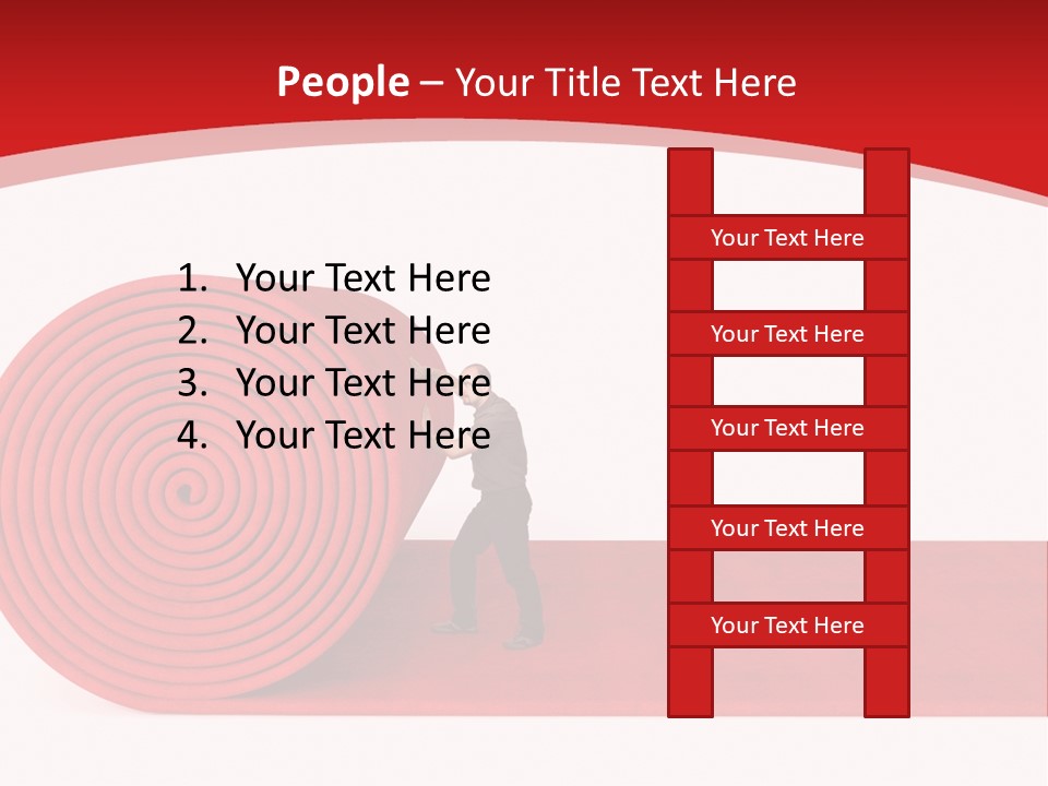 Unique Labor Isolated PowerPoint Template