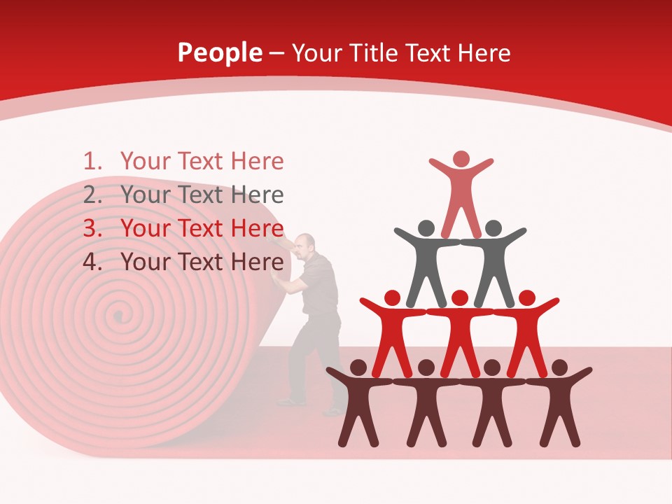 Unique Labor Isolated PowerPoint Template