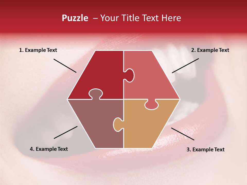 Lips Smile Whitening PowerPoint Template