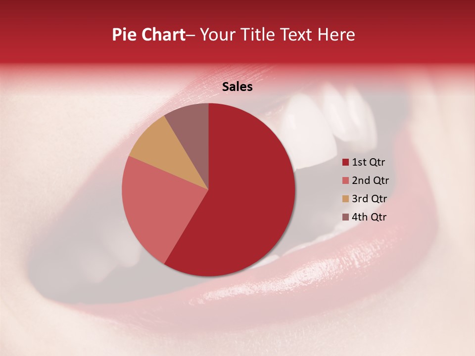 Lips Smile Whitening PowerPoint Template