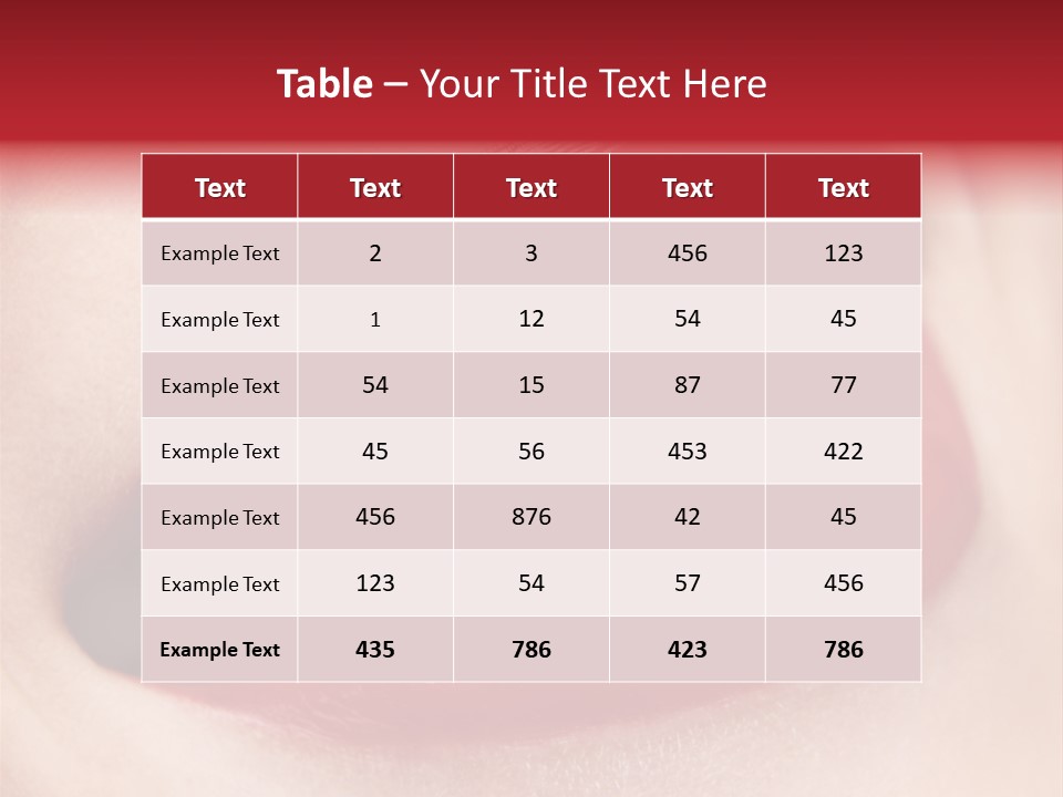 Lips Smile Whitening PowerPoint Template