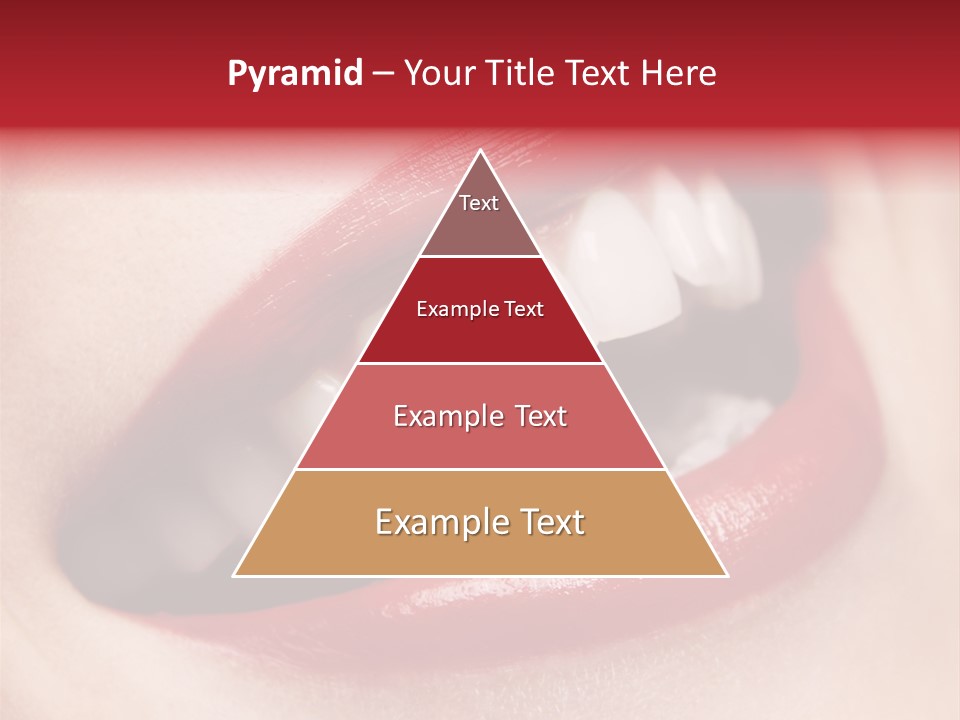 Lips Smile Whitening PowerPoint Template