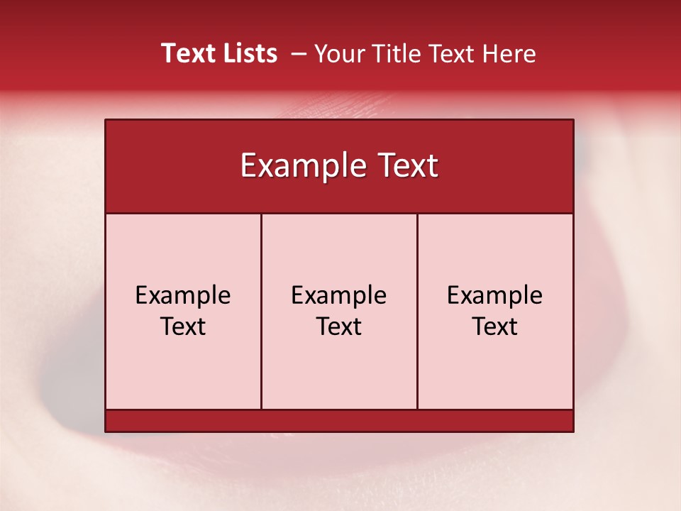 Lips Smile Whitening PowerPoint Template