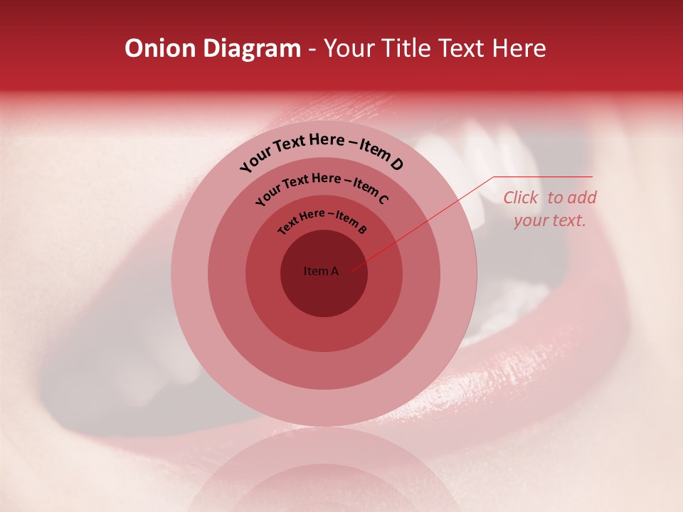 Lips Smile Whitening PowerPoint Template