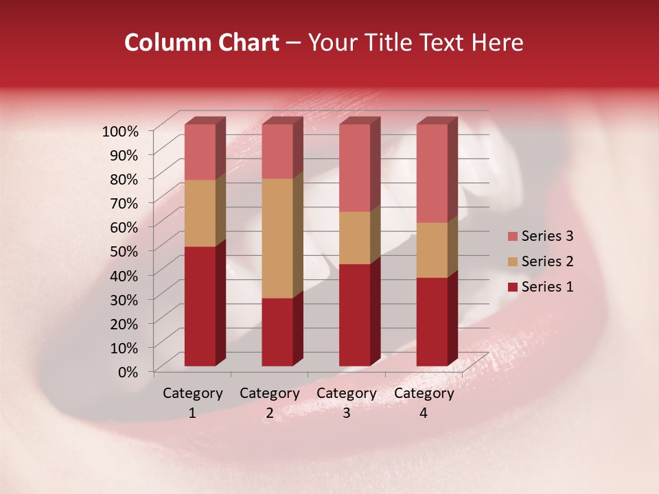 Lips Smile Whitening PowerPoint Template
