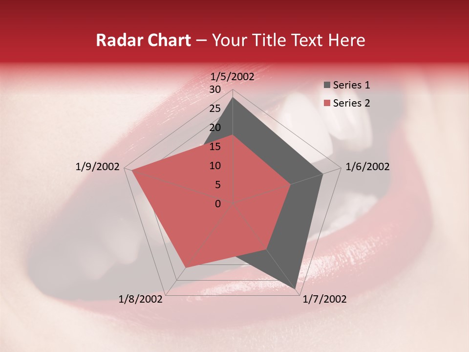 Lips Smile Whitening PowerPoint Template
