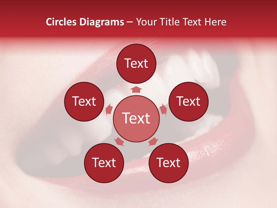 Lips Smile Whitening PowerPoint Template