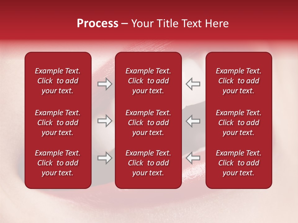 Lips Smile Whitening PowerPoint Template