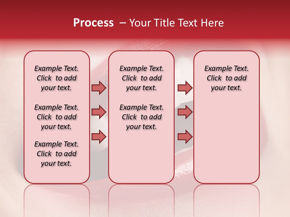 Lips Smile Whitening PowerPoint Template
