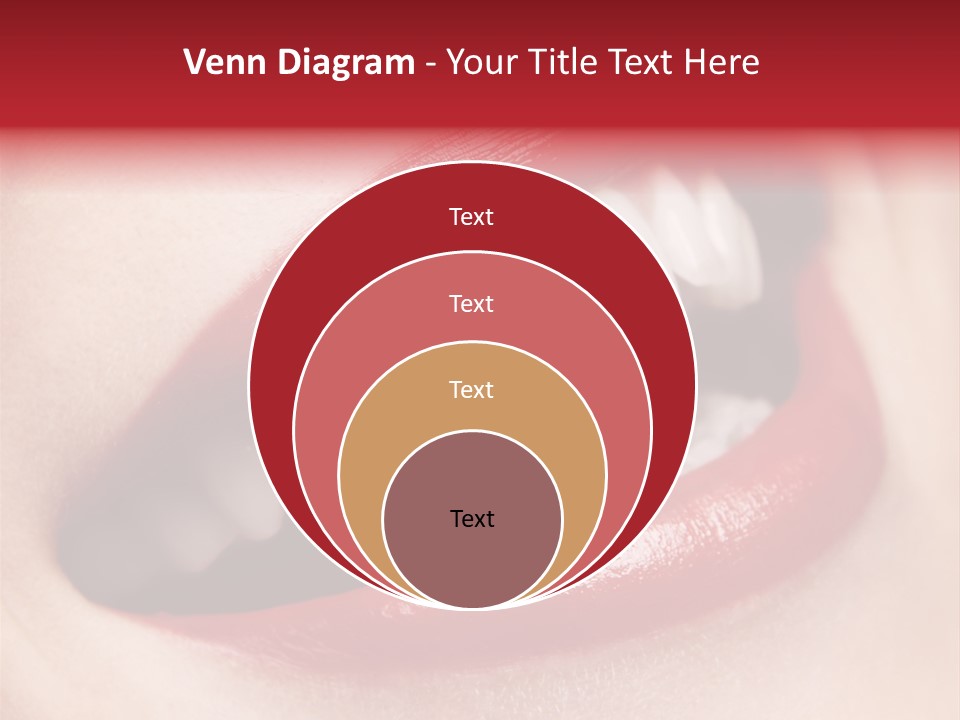 Lips Smile Whitening PowerPoint Template