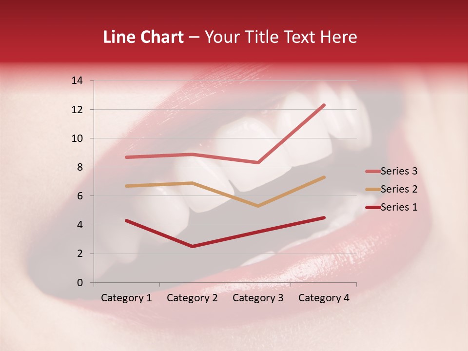 Lips Smile Whitening PowerPoint Template